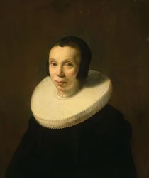 Portret kobiety, ok. 1642 (olej na płycie)