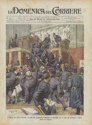 Zamieszki we francuskiej izbie, walka między nacjonalistami a socjalistami i wygnanie siłą?