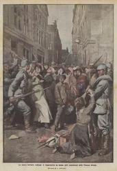 Nowe niemieckie barbarzyństwo, masowe deportacje ludności najechanej Francji