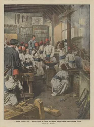 Nowa szkoła dawania i rzemiosła została otwarta w Cheren dla rdzennych dzieci naszej erytrejskiej kolonii