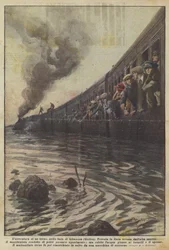 Przygoda pociągu w St Hansen