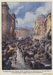 Niemieckie oddziały zmotoryzowane, które wkroczyły do ​​Bułgarii za zgodą rządu bułgarskiego?