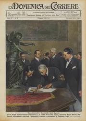 Akt historyczny, umowa włosko-angielska