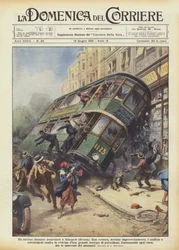 Ciekawa katastrofa tramwajowa w Glasgow (Szkocja)