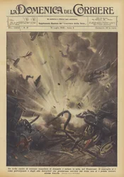 Pociąg załadowany trzysta tonami dynamitu i wysadzony w powietrze w Transwalu