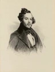 Portret Emiliena Desmaisonsa (1812-1880), rysownika i litografa. (IFF 65)