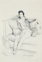 Portret Aleksandra Dumasa