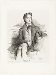 Portret Franciszka Liszta