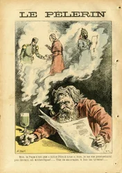 Ilustracja Achille Lemot (1846-1909) w Le Pelerin