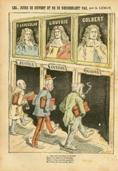 Ilustracja Achille Lemot (1846-1909) w Le Pelerin