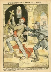 Ilustracja Achille Lemot (1846-1909) w Le Pelerin