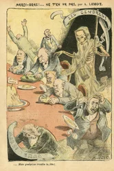 Ilustracja Achille Lemot (1846-1909) w Le Pelerin
