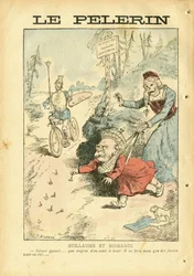 Ilustracja Achille Lemot (1846-1909) w Le Pelerin