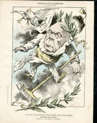 Le Triboulet, satyryczny czarno-biały