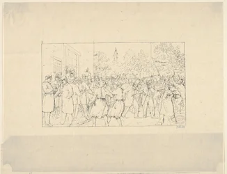Wybory w Baltimore, listopad 1862 z Confederate War Etchings, 1861-63.