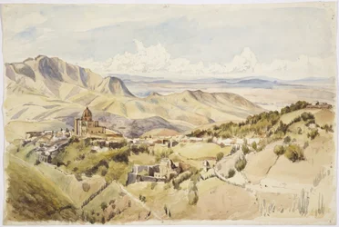 Zobacz w pobliżu Guanajuato, Stan Guanajuato, Meksyk (akwarela)