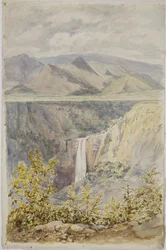 Wodospad w Huauchinango, stan Puebla, Meksyk