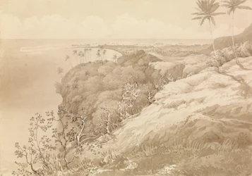 "Zatoka Matavai i Point Venus, Tahiti, 24 sierpnia 1849 [Wyspy Towarzystwa]