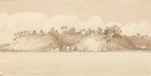 "Vewa, Wyspy Feejee, październik 1849 [Fidżi]".