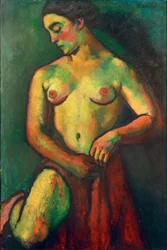 Czerwona spódnica