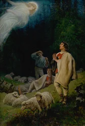 Zwiastowanie pasterzom, 1880.