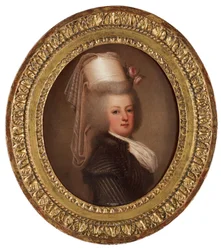 Portret królowej Marii Antoniny z Francji 1755-1793, 1789