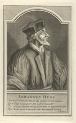 Portret Jana Husa, ok. 1710