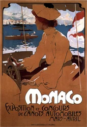 Monako: Wystawa motorówek, 1900
