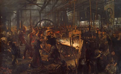 Walcownia żelaza, nowocześni cyklopi, 1873-1875