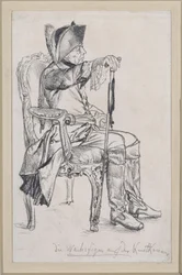 Figura woskowa Fryderyka II (figura uzupełniona przez Schadow) przeznaczona do Królewskiej Izby Sztuki