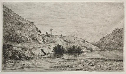 Brzegi Rodanu, 1865.
