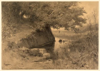Krajobraz (La source a Montalieu)