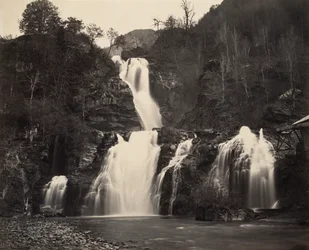 Falls of the Reichenbach, ok. 1860 (druk albumowy)