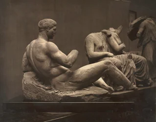 Rzeźby z Partenonu, Muzeum Brytyjskie, ok. 1930 r. 1870.