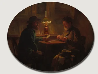 Gra karciana u ojca Martina, 1859.