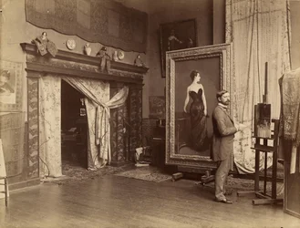 John Singer Sargent w atelier