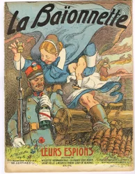 Okładka „La Baionnette”, Satirique en Colors