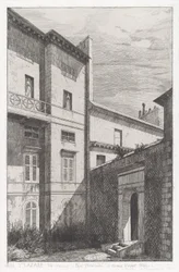 Rue St. Lazare 56, Dom Paula Delaroche i Horace Vernet