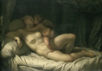 Amor całujący Wenus