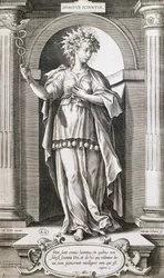 Alegoria nauk, Adriaen Collaert (ok. 1560-1618).