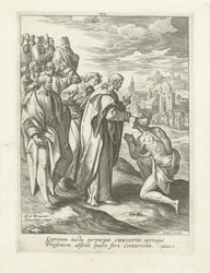 Uzdrowienie trędowatego Życie Chrystusa (tytuł serii) Vita I. Christi (tytuł serii)