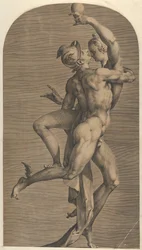 Psyche uprowadzające rtęć, ca. 1621.