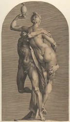 Psyche uprowadzające rtęć, ca. 1622.