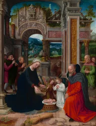Adoracja pasterzy, prawdopodobnie 15201540.