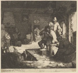 Palacze w Karczmie, 1610-85.