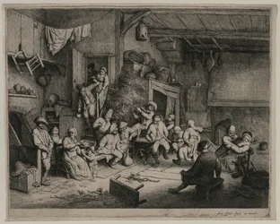 Taniec w karczmie, 1652.