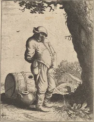 Sikający mężczyzna, 1610-85