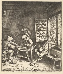 Gracze Tric Trac, 1610-85.