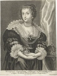 Portret Henrietty Marii, żony Karola I z Anglii