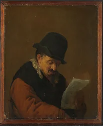Czytający mężczyzna